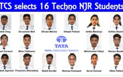 2020 batch made a great opening in their placements with 16 selections by TCS through TCS National Qualifier Test (NQT) called TCS Ninja