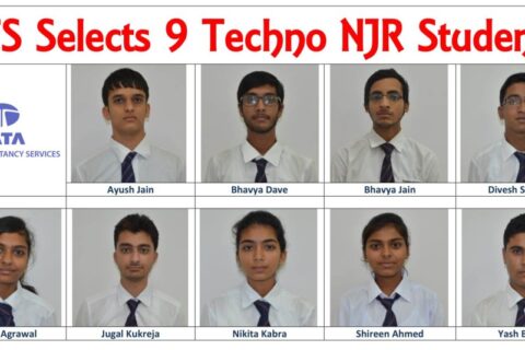 Grand Placement Opening for 2019 Batch – TCS Selects 9 Techno NJR Students